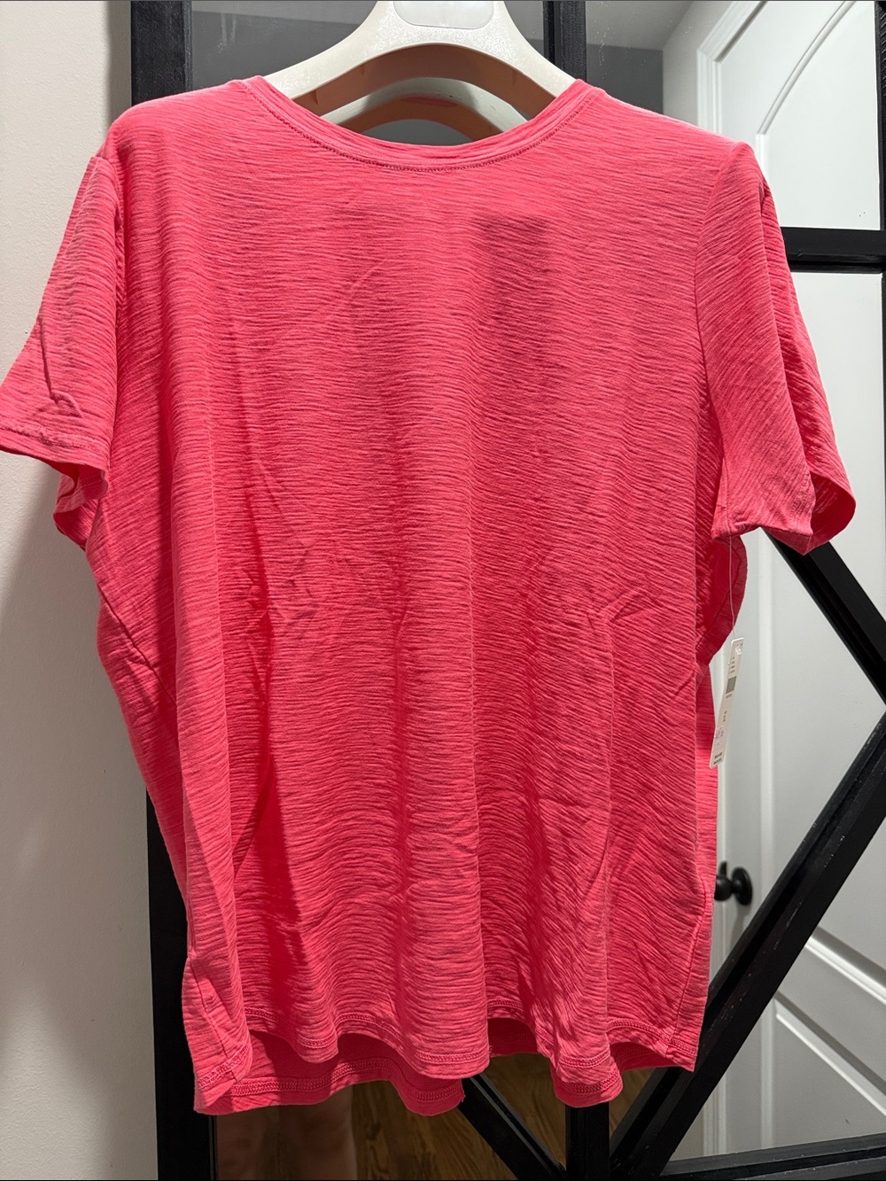 Pilcro Bennie Cotton Slim Crew Neck T Shirt Rouge Red XL New With Tags ❤️